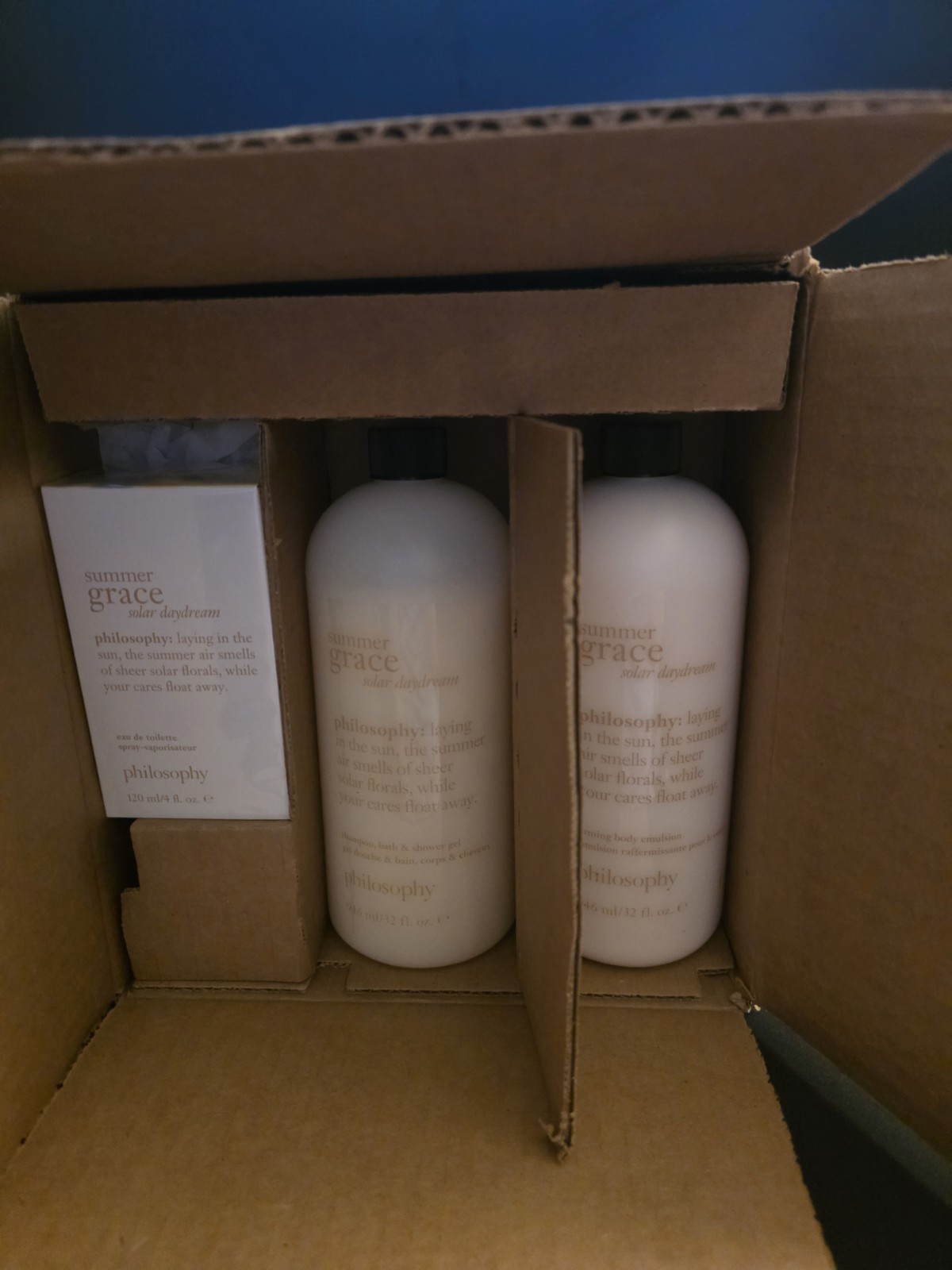 Philosophy Summer Grace Shampoo Bath Shower Gel, Spray, Firm