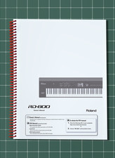 Roland RD-800 — 5 in 1 Owners Manual Guide Instructions — 145 Pages — USA Made
