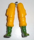 GI Joe Figure Part 1985 Airtight      Legs - Tight Joints     C8.5 Very Good