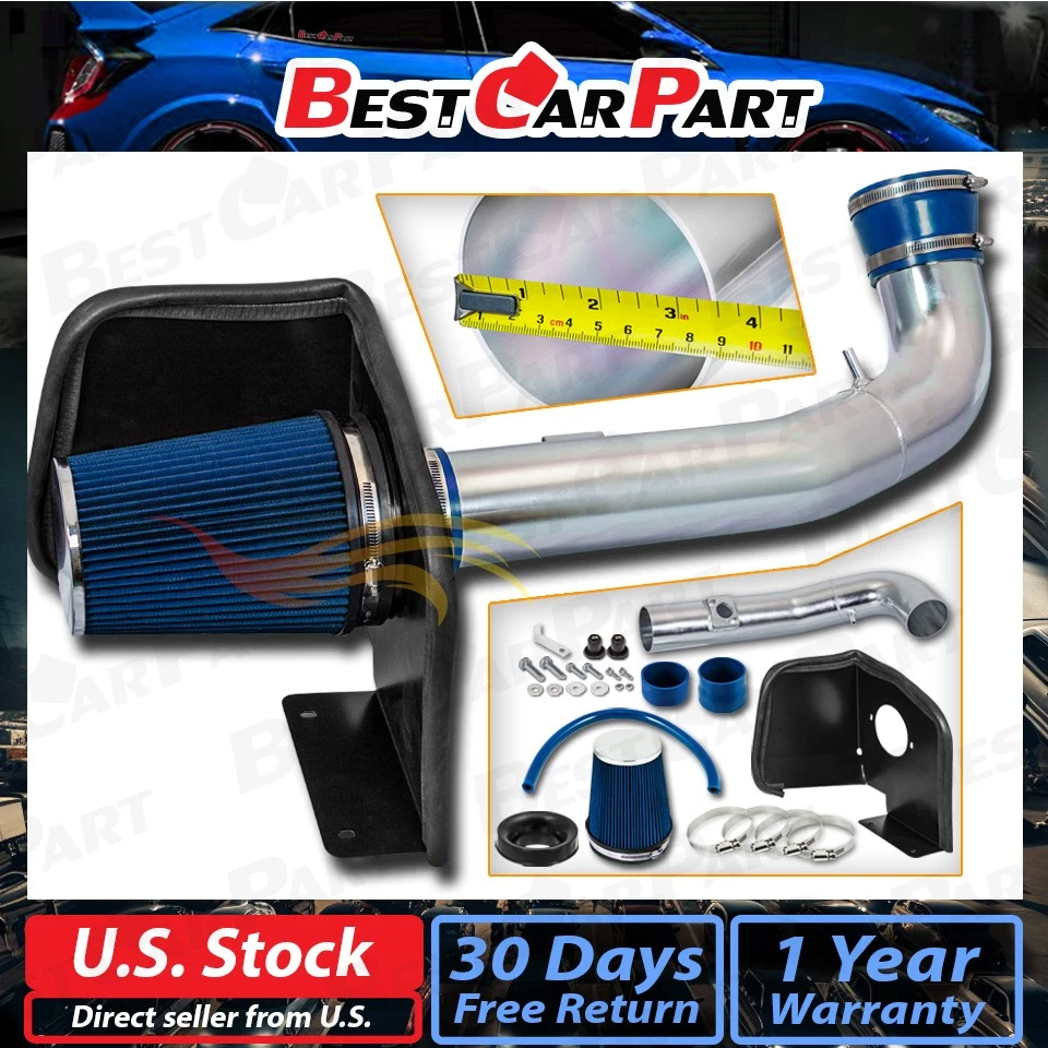 BCP синий 2012 Silverado/Sierra 1500 4.8/5.3/6.2L V8 теплозащитный экран холодный воздухозаборник - Изображение 2 из 4