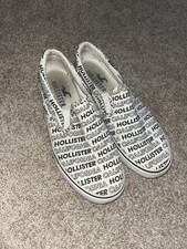 Hollister Canvas Slip On Shoes Mens 8.5 Women...