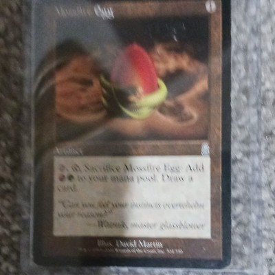 Mossfire Egg Magic: The Gathering Artifact Wizards English David Martin