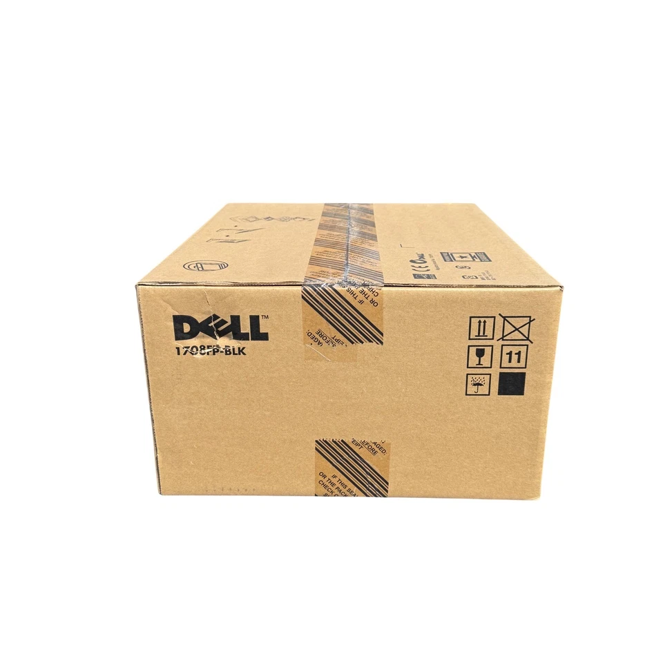 Dell 1708FP-BLK 17" LCD Monitor Adjustable Stand Black New Sealed in Box - Image 2 of 4