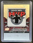 2008 Upper Deck Premier Tom Brady Stitchings College Logo Silver Spectrum #1/1