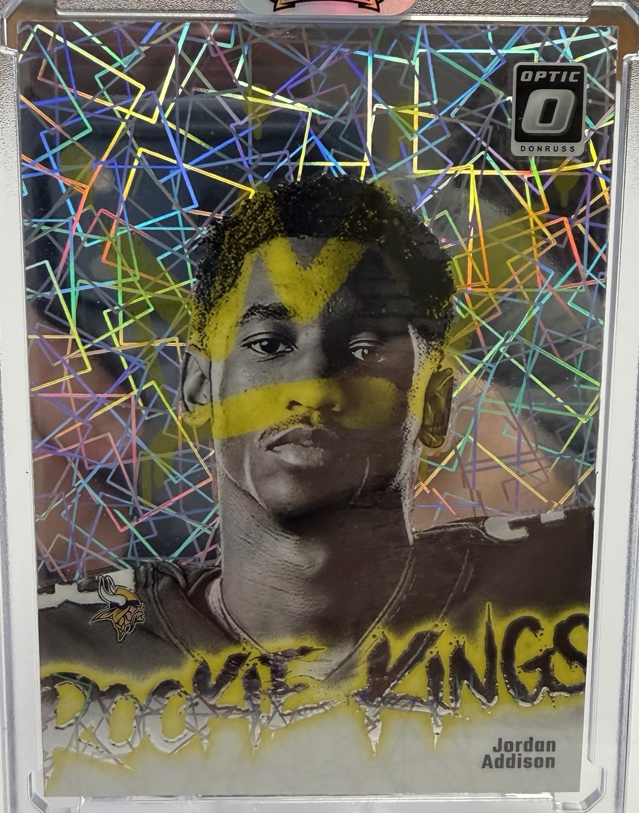 2023 Panini Donruss Optic - Rookie Kings Jordan Addison #17 (RC)