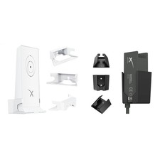 StarLink Ethernet Adapter  Router Mount, Starlink White Mount Black