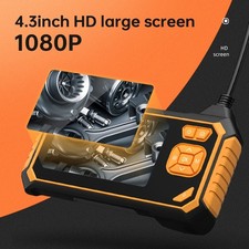 8mm Dual Lens 1080P Industrial Endoscope 4.3 Inch LCD Borescope 10M Cable