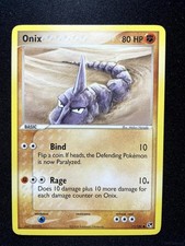 ONIX 71/100 COMMON SANDSTORM POKEMON LIGHTLY PLAYED