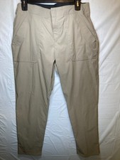 Eddie Bauer Women's Horizon Straight Ankle Pants, Beige, Size: 8