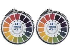 2 Rolls Universal pH Test Paper Strips 0-14 Range 5M Water Saliva Testing Kit