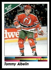 1990-91 Panini Stickers Tommy Albelin New Jersey Devils #76
