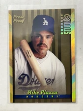 1997 Donruss Studio Mike Piazza Press Proof Gold /500