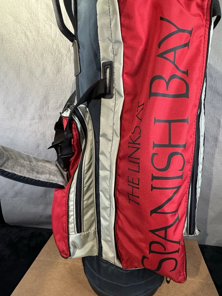 Bolsa de golf Sun Mountain Pebble Beach 4 vías estuche de transporte-correa para el hombro con bolsillo lateral Foto 3 de 4