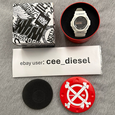 Casio G-SHOCK G-LIDE GLX-150X-7 In4mation Hawaii Digital Quartz white SPOTLESS