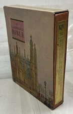 KJV HOLY Bible : With Wide Margin CAMBRIDGE Black KWM262 *read description*