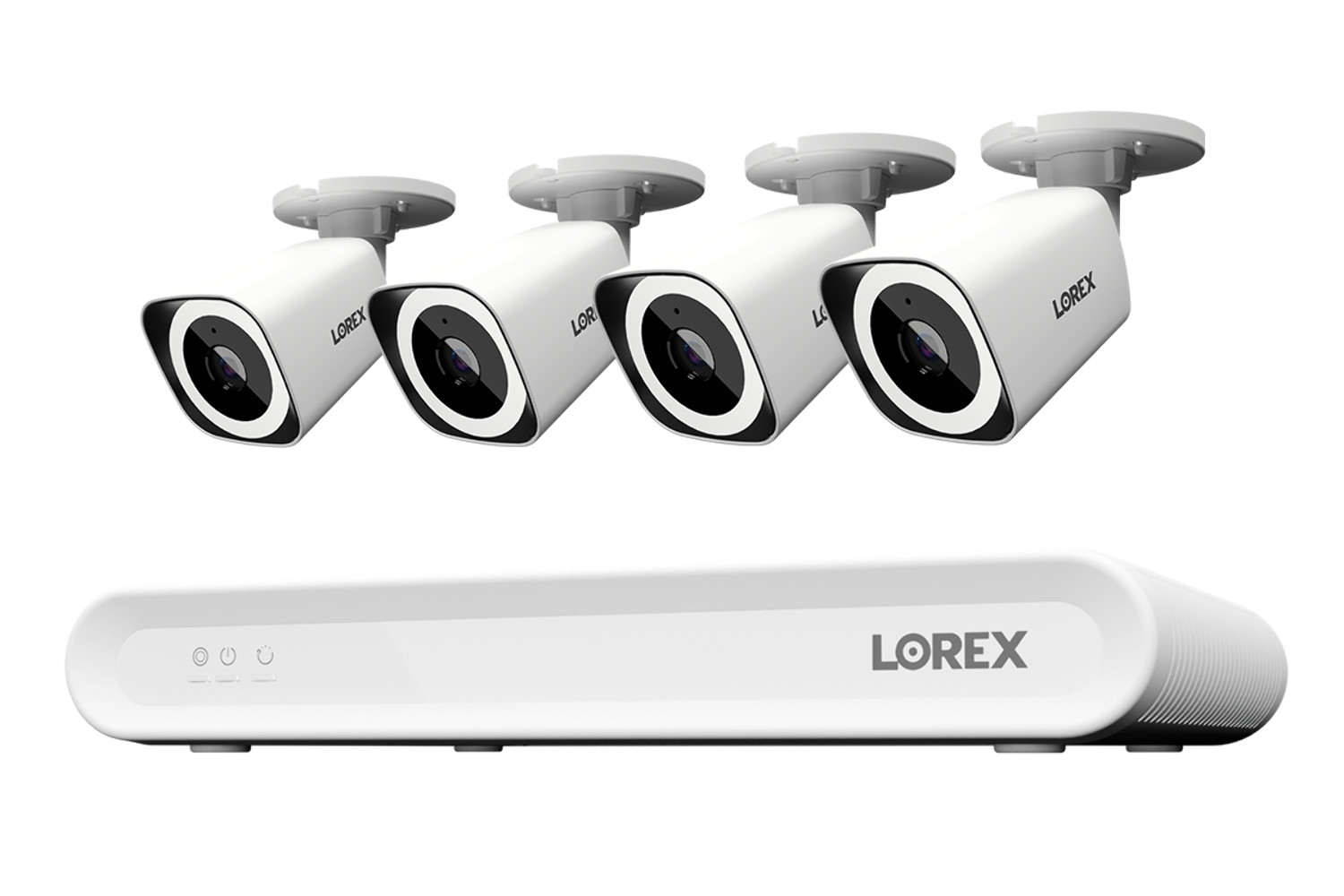 With Four 4k Ip Bullet Security Came