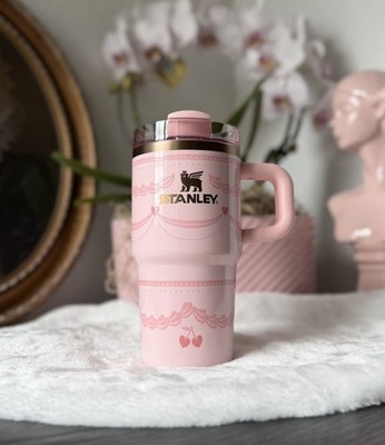 New 20 oz Stanley cup Quencher H2.0 Flowstate Pink Velvet Cake Valentines  2026 | eBay