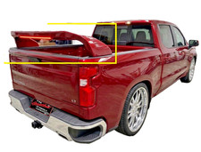 Fits Chevrolet Gmc Silverado 2019 - 2026 Texas Tail Rear Spoiler With Led Light Fits Chevrolet Gmc Silverado 2019 - 2026 Texas Tail Rear Spoiler With Led Light