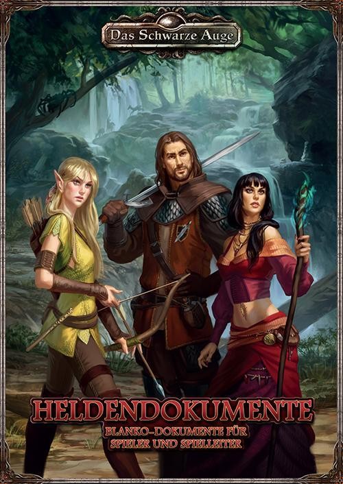 Ulisses Spiele Mehrfarbig Dsa5 - Heldendokumente, Charakterbögen, 60 Seiten, 3.Auflage (De-Ausgabe) (Deutsch, 3 - 12 Spieler) - Bild 3