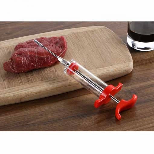 Jeringa barbacoa condimento picnic 50 ml filete adobo comida 1-6 piezas inyector comida Foto 4 de 4