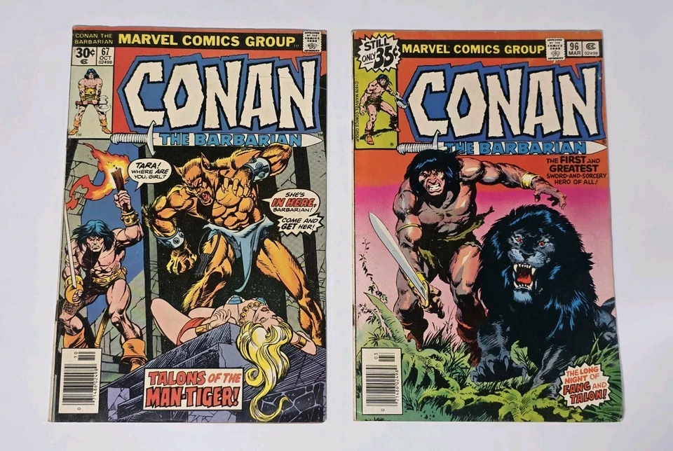 Marvel Conan the Barbarian Comic Lot 9x Issues + DC Phantom Forgotten Realms - Image 2 of 4