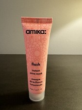 amika Flash Instant Shine Hair Gloss Mask 1 oz 30 ml Travel Size NEW