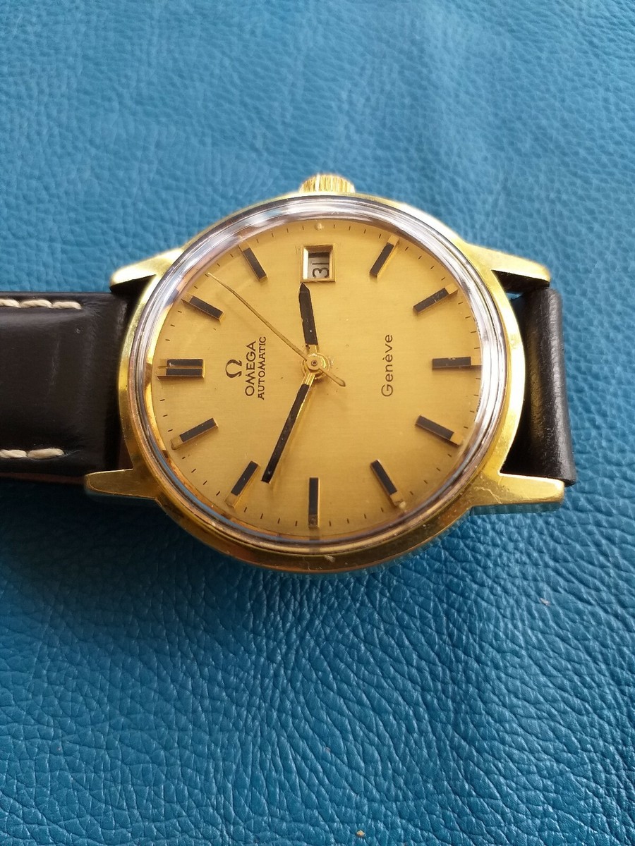 Vintage Mens Omega Geneve Automatic Watch~17J~Cal1481~Ref