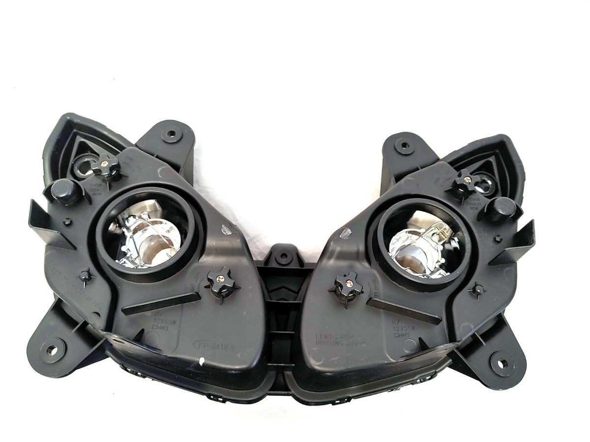Mutazu Headlight Head lamp Assembly for 2012-2016 Kawasaki Ninja
