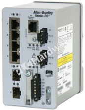 Allen Bradley 1783-BMS06SGL /A Stratix 5700 4-FE 2-GE Managed EtherNet Switch