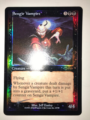 2000 Magic: The Gathering - Beatdown Box Set Foil 1X Sengir Vampire #29
