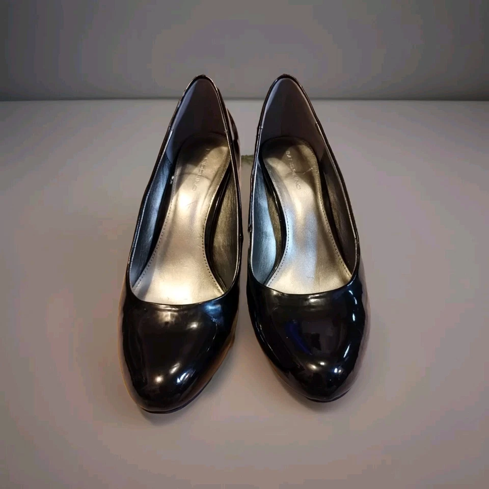 Zapatos de tacón alto con plataforma Bandolino negros charol brillo talla 8,5 EU 39 Foto 2 de 4