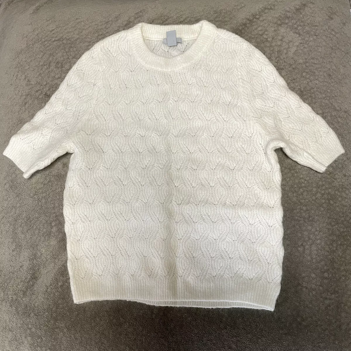 H&m short sleeve sweater cheap