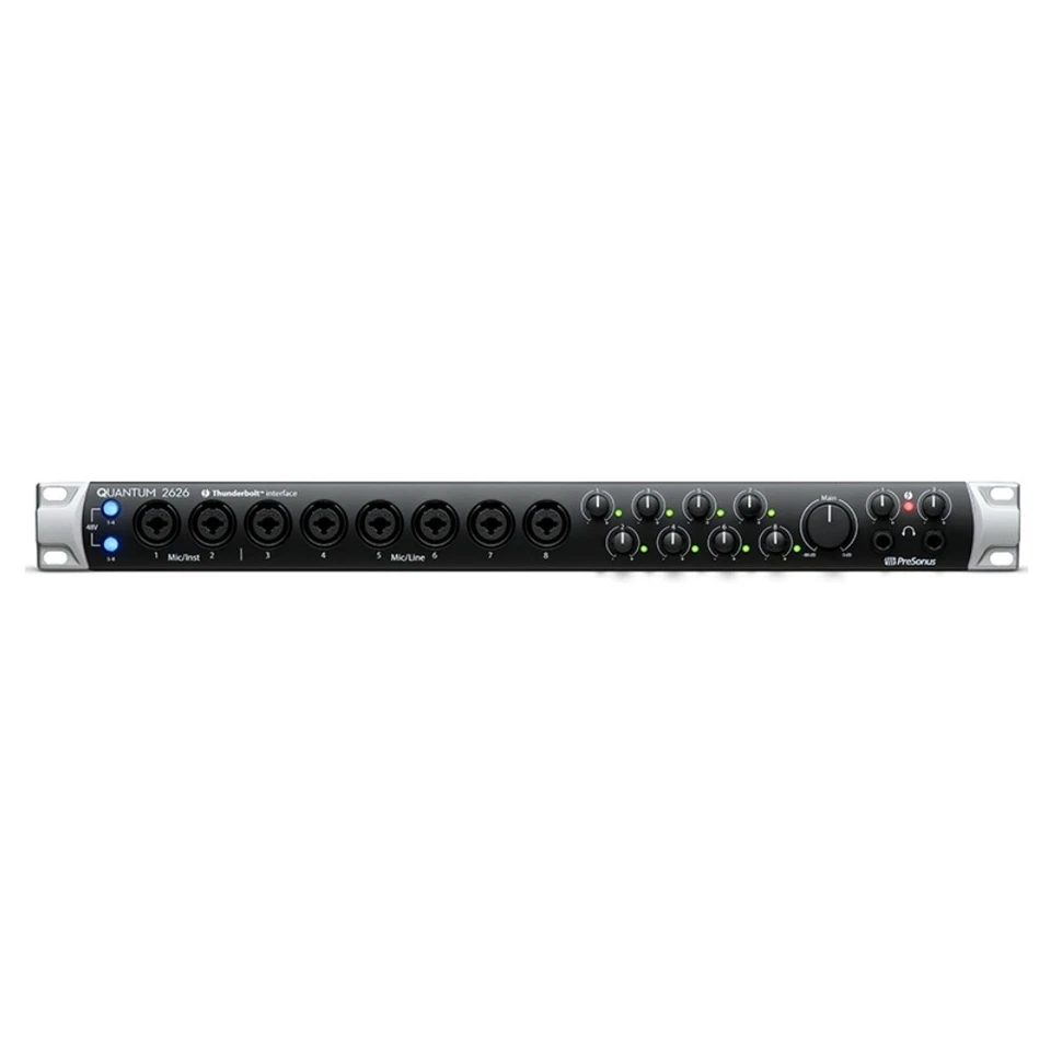 PRESONUS QUANTUM 2626 Rackmount Thunderbolt 3 High Definition Audio Interface - Image 2 of 4