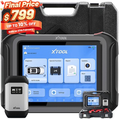  $799 XTOOL D9 S FCA Scanner Auto Topology Map Car Diagnostic Tool E.CU Coding