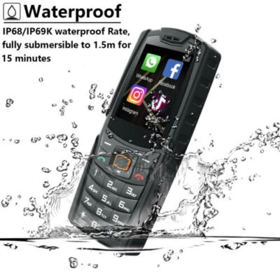AGM M7 4G Outdoor Baustellen 2.4' TouchScreen Senioren Handy Tasten - Bild 1 von 4