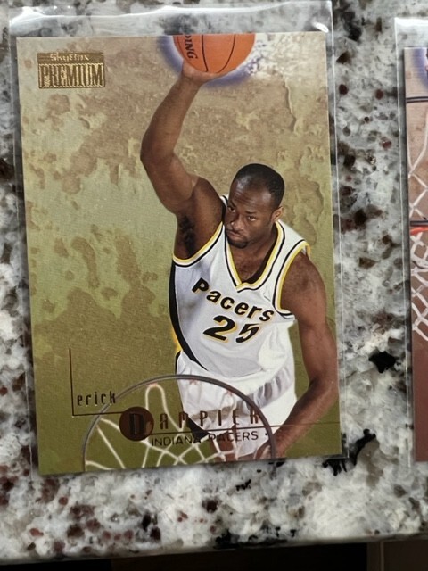 1996-97 SKYBOX PREMIUM ROOKIE CARD INDIANA PACERS ERICK DAMPIER #46