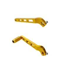 Gold Shift Lever Shifter for Harley 90-17 Softail Deluxe FXSB FXSE FXS FXSTSB