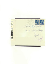 ALGERIA-COVERS-1943 posted at January 21 1943 &opened by examiner #1019