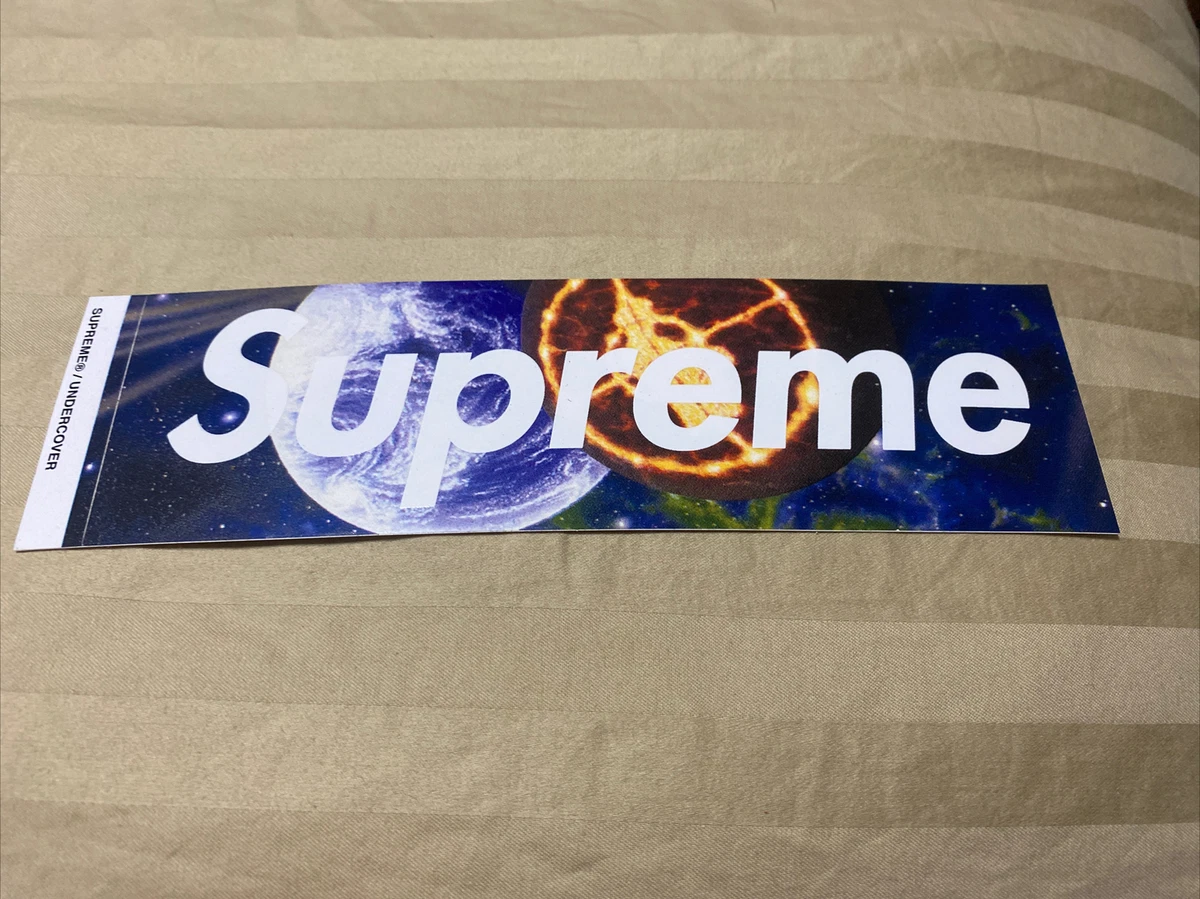 Supreme Undercover Public Enemy Box Logo Sticker | Supreme Stickers