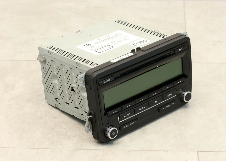 Delphi DE2-633 CD Autoradio Carradio für VW Volkswagen 1K0 035 186 AA ungeprüft - Bild 2 von 4