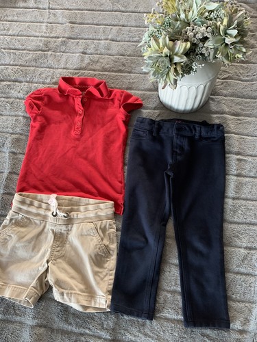 Toddler Girls' School Uniform Pants 