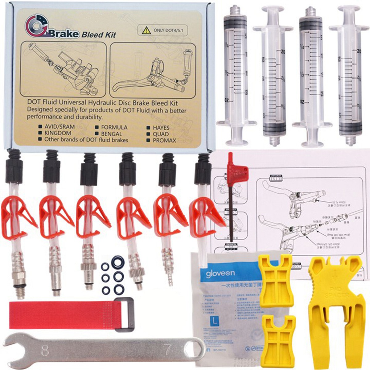 Bicycle Hydraulic AVID Disc Brake Bleed Formula DODE JUICY HAYES