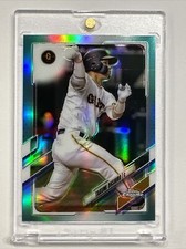 /199 Takumi Ohshiro /C NPB | 2021 Topps Chrome Aqua Refractor SP #203