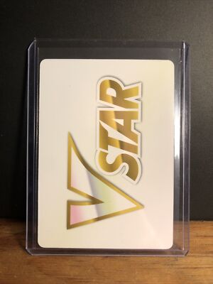 Pokmon VSTAR Pokemon Card V Star White Card - Color V-Rare-Mint |  eBay
