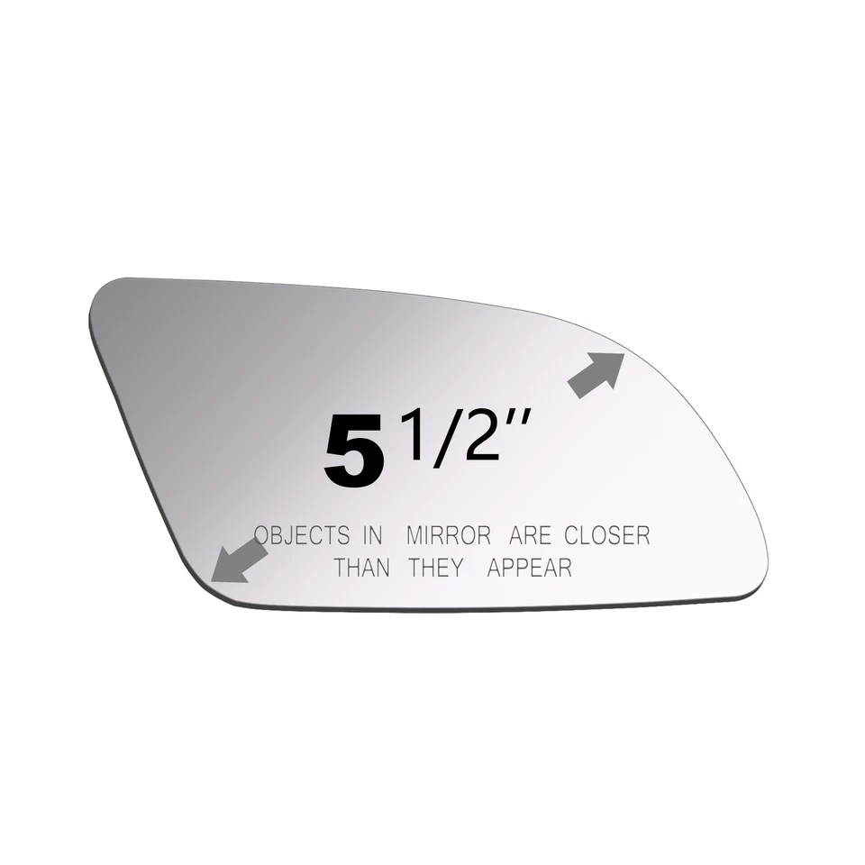 Espejo de vidrio para Chevy Camaro Pontiac Firebird 1983-1991 pasajero lado derecho derecho derecho Foto 2 de 4