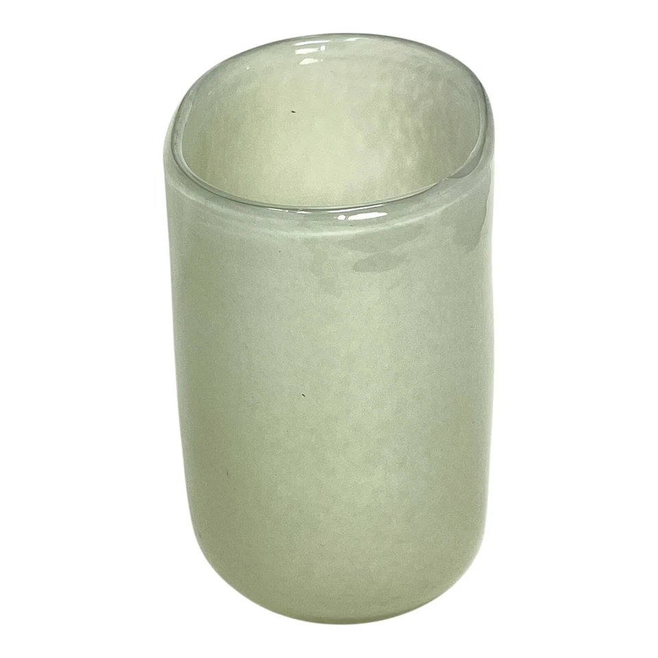 DutZ Collection Topf hellgrau oval Vase Glas modern minimalistisch modern - Bild 4 von 4