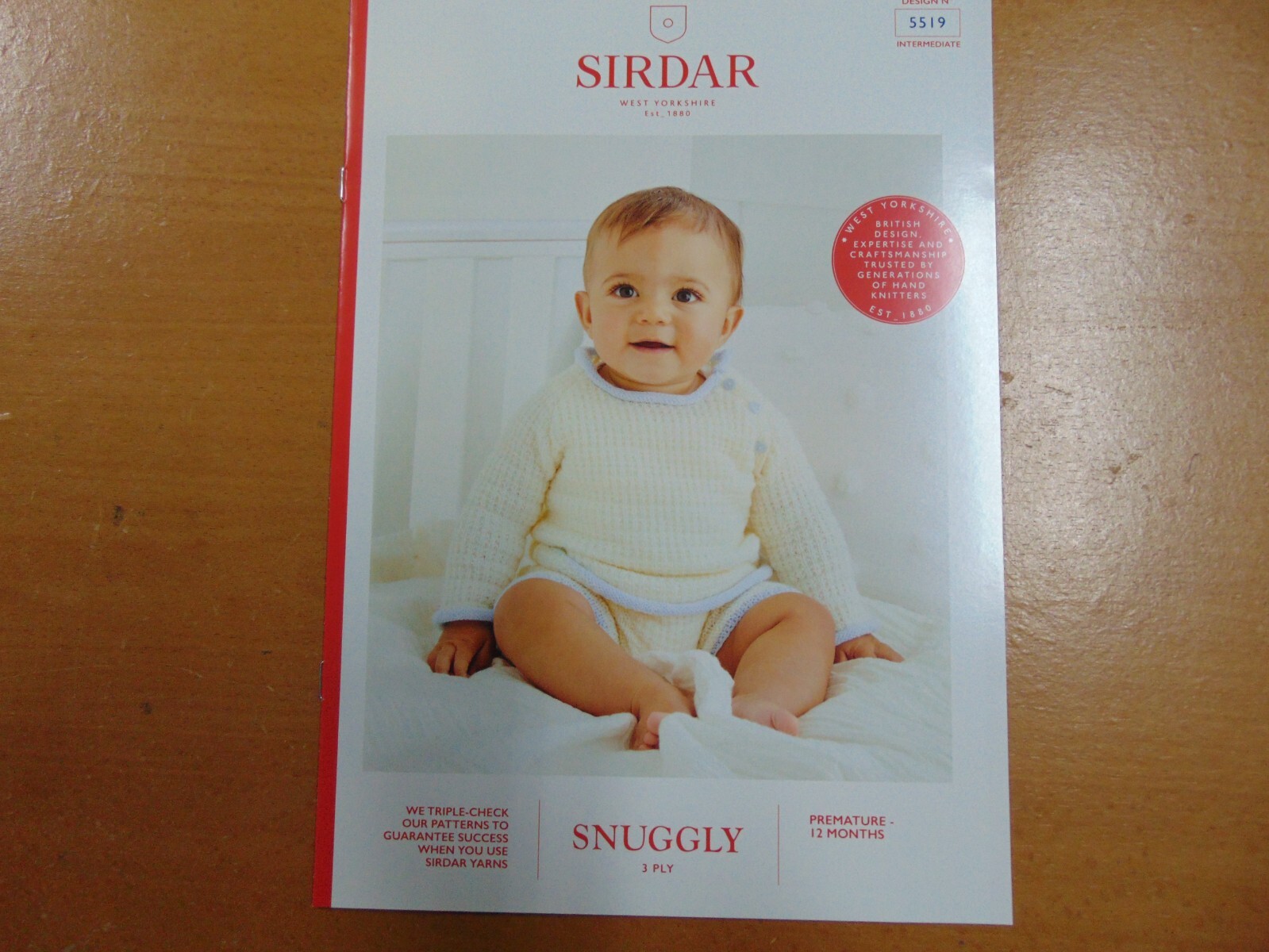 Sirdar Snuggly 3 Ply Knitting Pattern 5519 Sweater and Shorts 2 Designs
