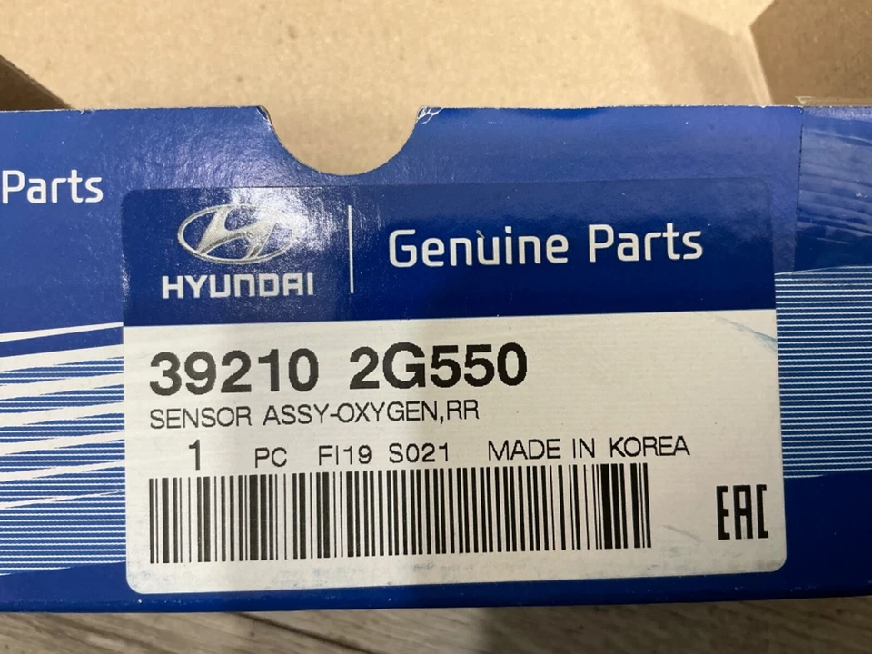 2009-2014 Hyundai Sonata Hyundai Sensor Assembly-Oxygen,Rear OEM 392102G550 - Imagem 3 de 4
