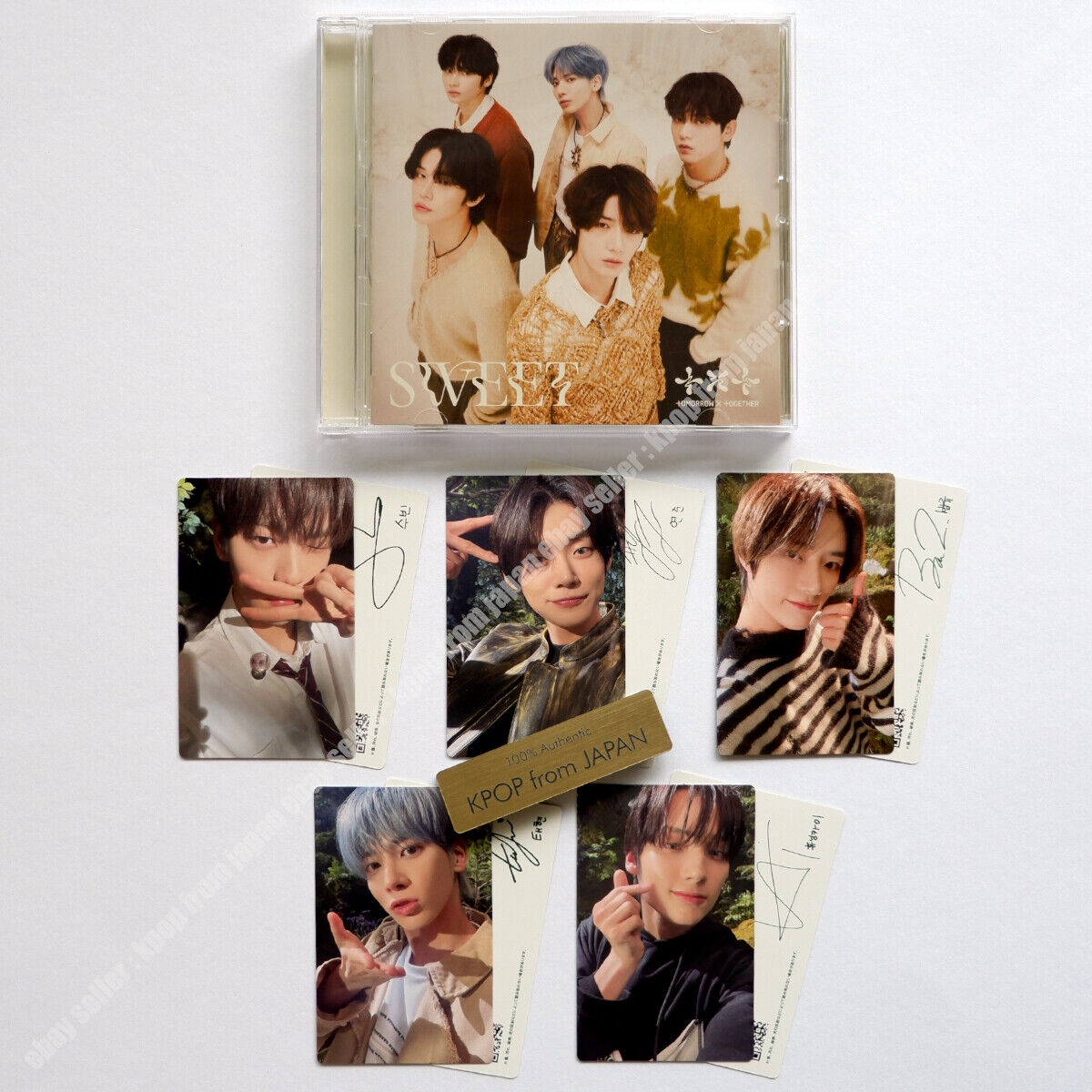 TXT SWEET 7net ver. Official Photocard + message card TXT SWEET 7net ver. Official Photocard + message card