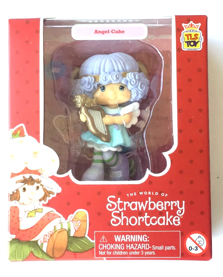 (1) TLS TOY The World of Strawberry Shortcake 2.5" Mini Figure ANGEL CAKE NEW